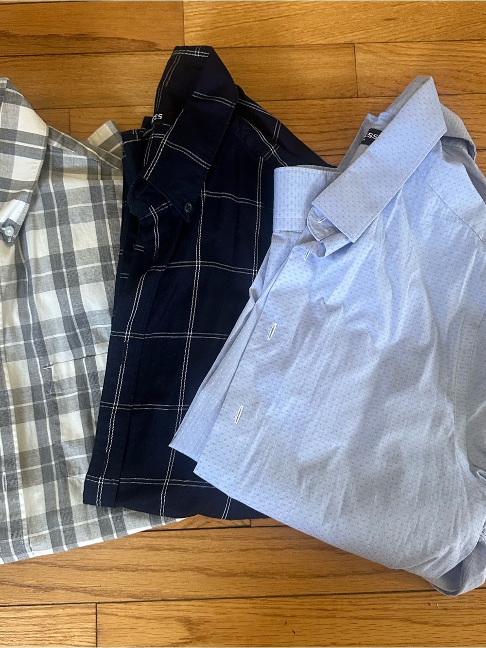 BUNDLE (3) Express Dress Shirts